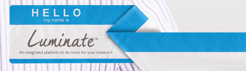 Introducing Convio Luminate