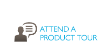 Attend a product tour icon